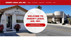 Desktop Screenshot of desertlegalaid.org
