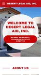 Mobile Screenshot of desertlegalaid.org
